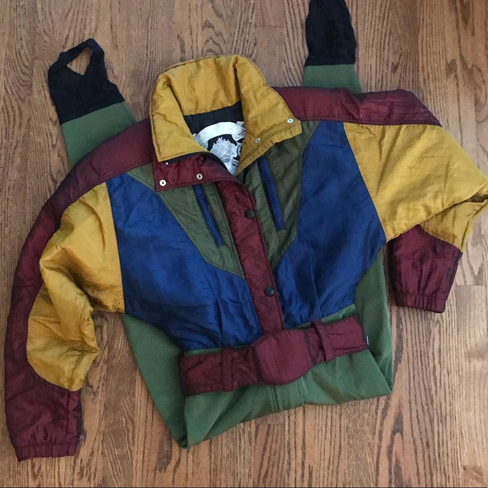 Vintage 1980s NILS One Piece Ski Jump Suit 12